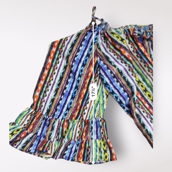 Ale by Alessandra Beach Blanket‎ Cold Shoulder Mini Coverup Size M/L Multicolor - Picture 6 of 10
